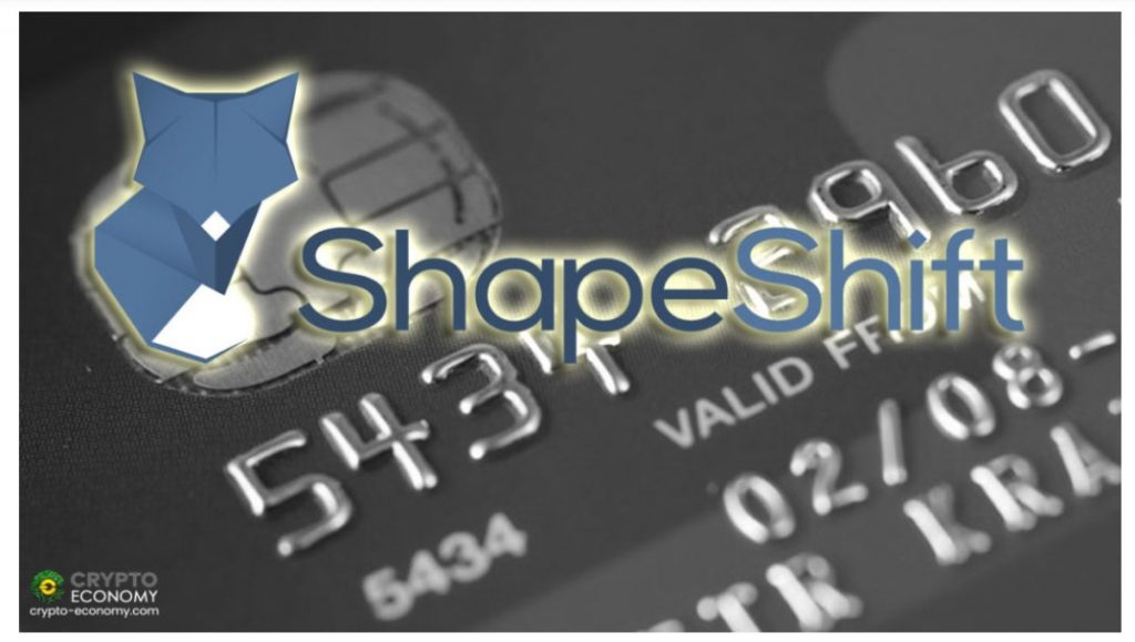 ShapeShiftは、デビットカードを使用して米国での暗号購入を可能にします