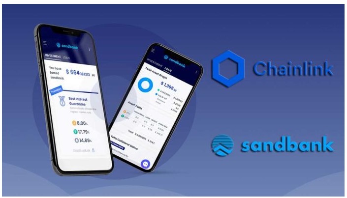 SandbankがChainlink OraclesをプラットフォームのPower DeFiに統合