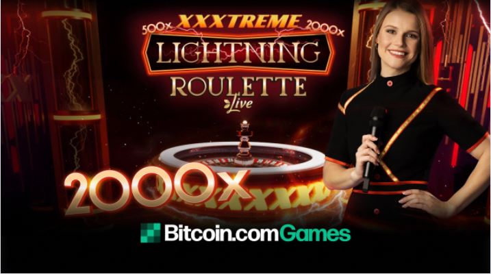 ライブカジノゲーム「XXXtreme Lightning Roulette」の独占アーリーアクセスを開始