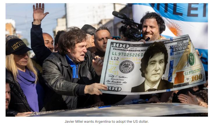 アルゼンチンのドル化と暗号： ハビエル・ミレイ大統領のビットコイン計画