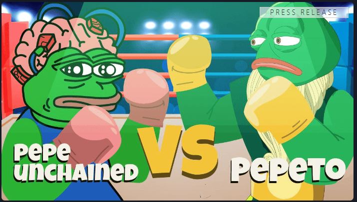 PepetoとPepe Unchainedが次のミームコイン時代の覇権を競う