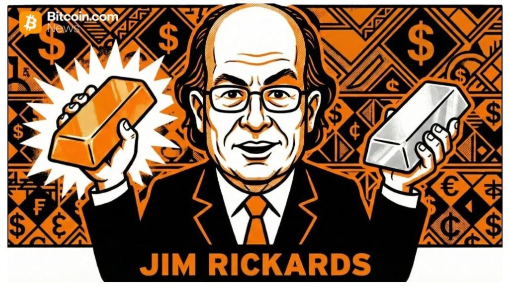 Jim Rickardsの爆発的予測：2026年に金が$10,000、銀が$●●になる