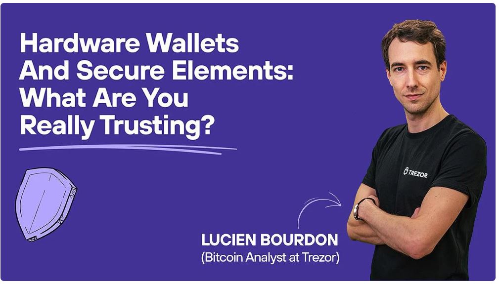 ハードウェアウォレットとセキュアイレメント：本当に信頼しているのは何か？