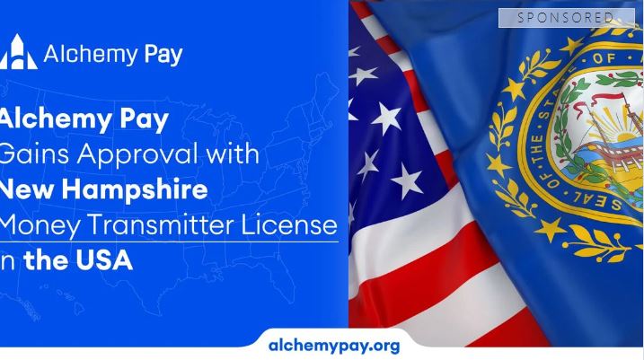 アルケミー・ペイ社、米国ニューハンプシャー州の送金業者免許を取得